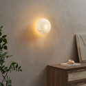 Lampada di tendenza in alabastro naturale 20 cm - Liam