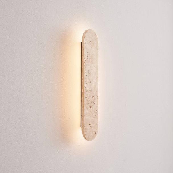 Applique in travertino naturale LED 5W - Adrian