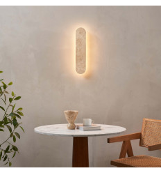 Applique in travertino naturale LED 5W - Adrian 2