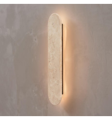 Applique in travertino naturale LED 5W - Adrian
