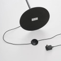 Lampada da terra contemporanea in vetro fumé con LED 145 cm - Esteban