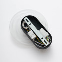 Applique nera effetto alone scolpito LED 6W - Sorelli