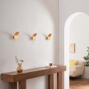 Piccola applique in oro spazzolato con illuminazione indiretta da 6W - Nils