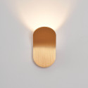 Piccola applique in oro spazzolato con illuminazione indiretta da 6W - Nils