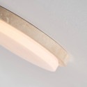 Piccola plafoniera bianca 30 cm in travertino naturale LED 10 W - Malba