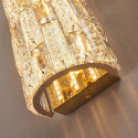 Applique LED dorata con cristalli di vetro e riflessi raffinati - Velario