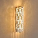 Applique LED dorata con cristalli di vetro e riflessi raffinati - Velario