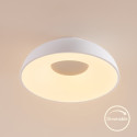 Plafoniera minimalista bianca LED dimmerabile 40 cm - Séline