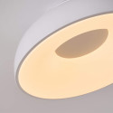 Plafoniera minimalista bianca LED dimmerabile 40 cm - Séline