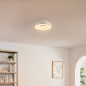 Plafoniera minimalista bianca LED dimmerabile 40 cm - Séline