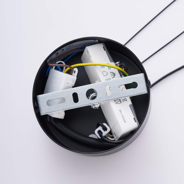 Sospensione LED contemporanea con disco in...