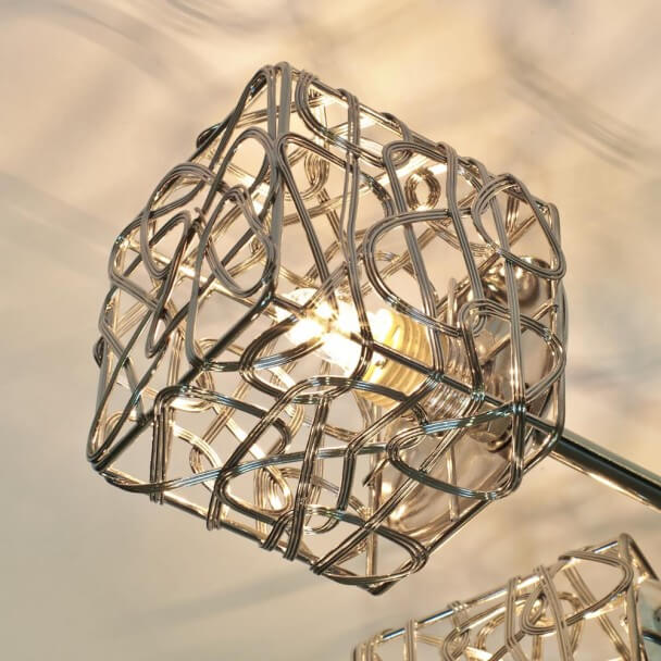 6 si lampada a muro alle filiali salotto chic - Aphyse à 6 branches