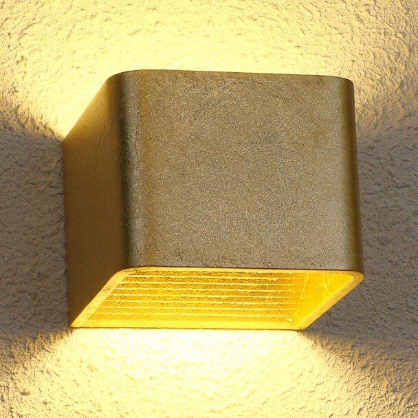 oro vale 6W LED - Quadra doré 10 cm