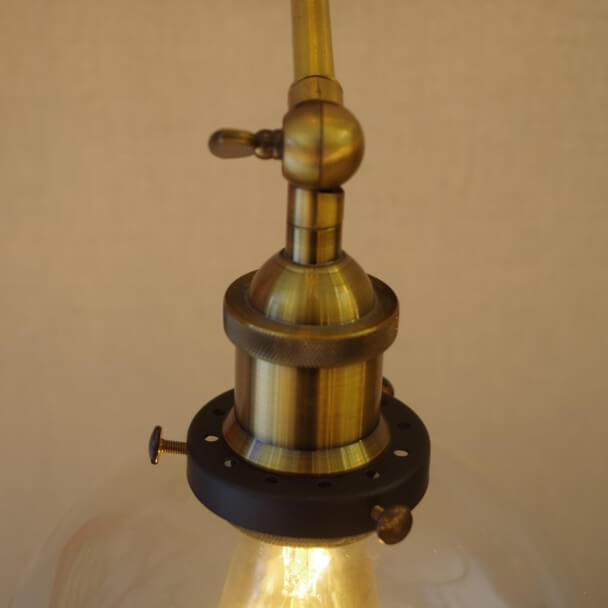 Lampadina paralume trasparente - Olivia