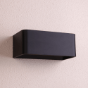 corridoio rettangolare lampada a muro - Quadra
