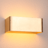 Luce a Muro LED Foglia Oro - 20 Cm - Quadra