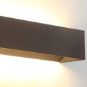 LED integrato si lampada a muro classica - Quadra